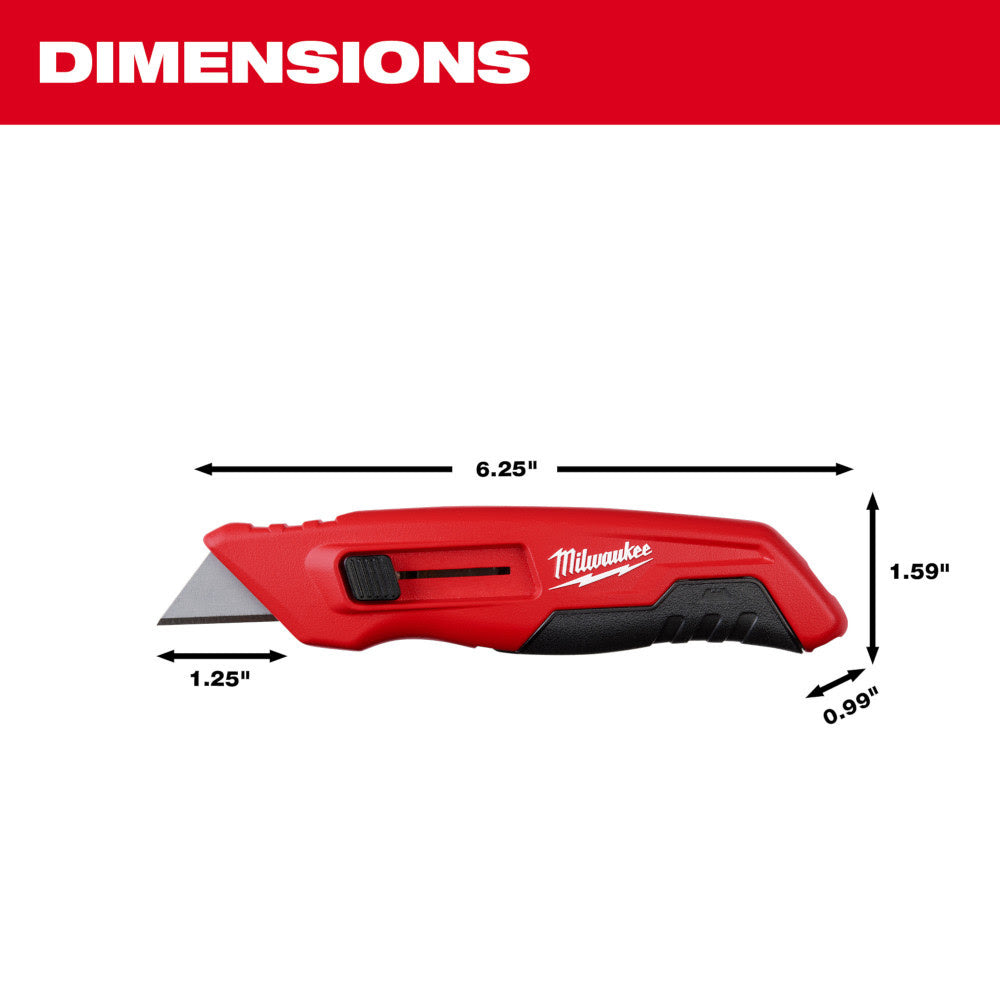 Milwaukee 48-22-1515 Side Sliding Utility Knife - 4