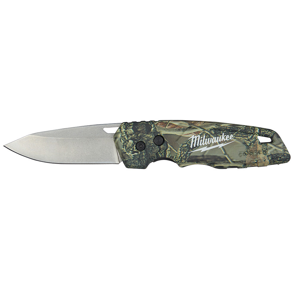 Milwaukee 48-22-1524 FASTBACK Camo Folding Knife