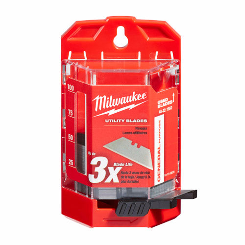 Milwaukee 48-22-1950 50 PC General Purpose Utility Blades w/ Dispenser - 3