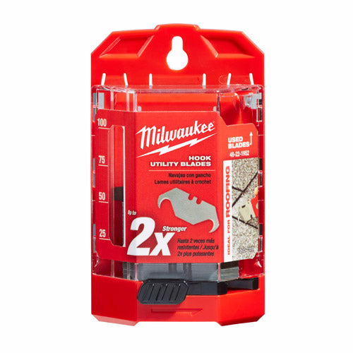 Milwaukee 48-22-1952 50 PC Hook Utility Knife Blades w/ Dispenser - 7