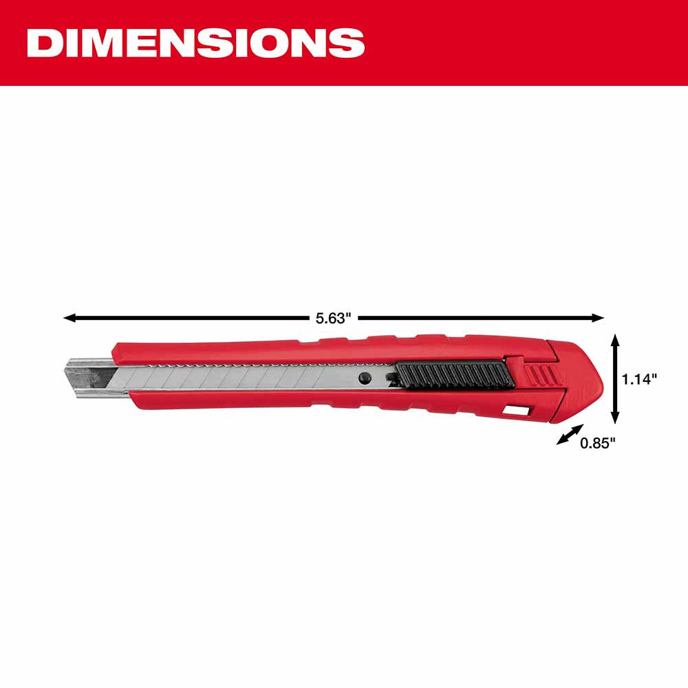 Milwaukee 48-22-1963 9mm Snap Off Knife - 3