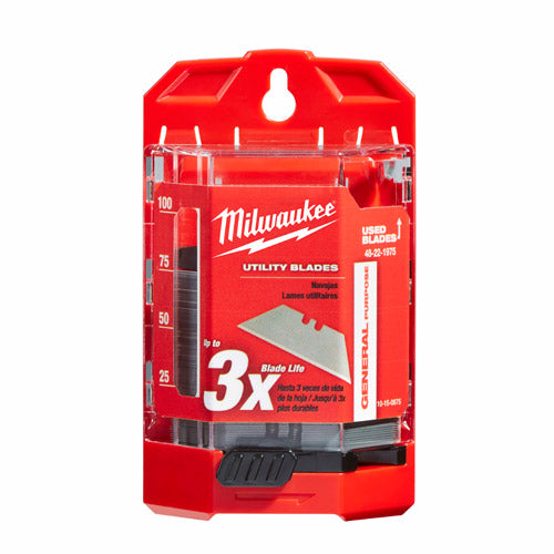 Milwaukee 48-22-1975 75 PC General Purpose Utility Blades w/ Dispenser - 4