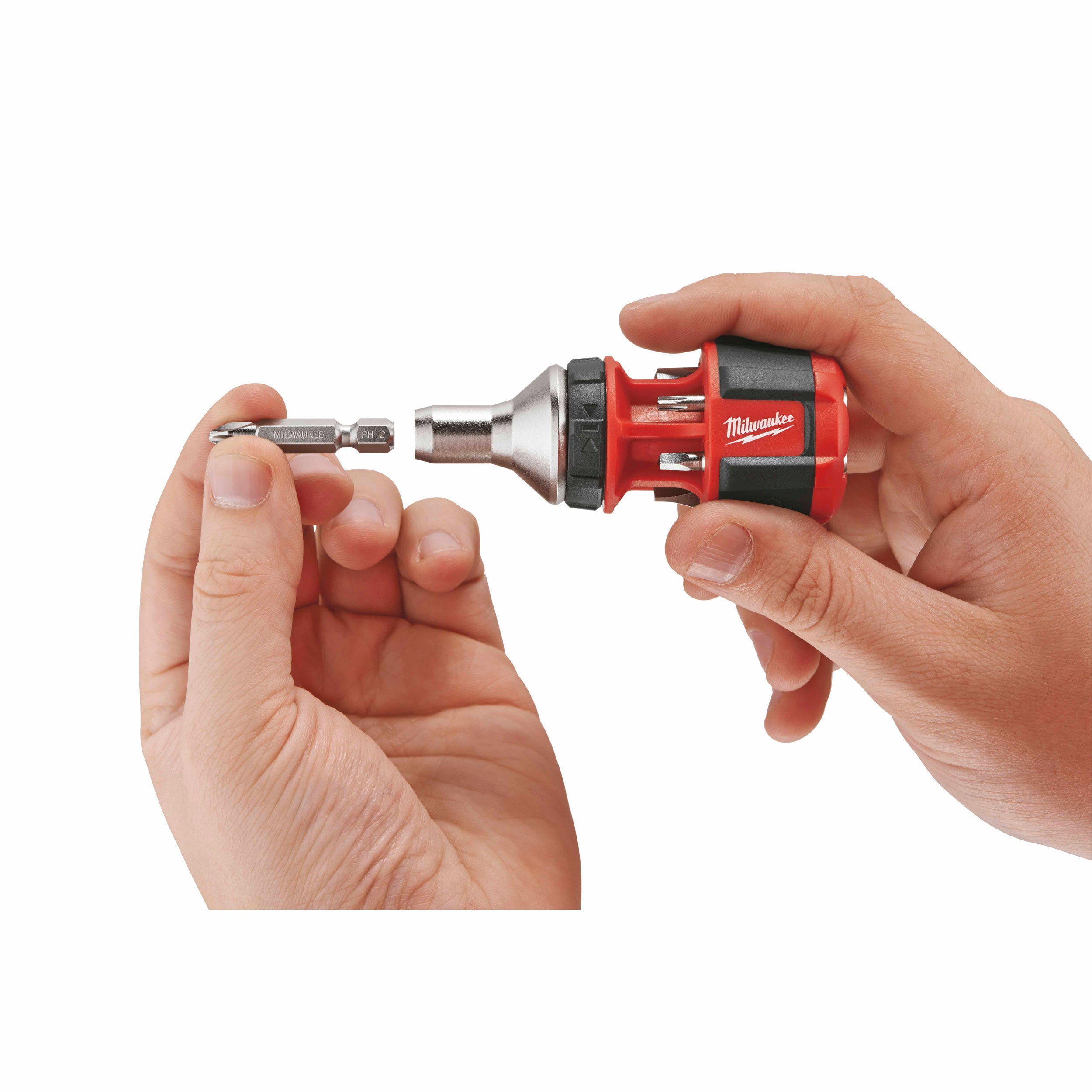 Milwaukee 48-22-2330 8-in-1 Compact Ratcheting Multi-bit Driver - 11