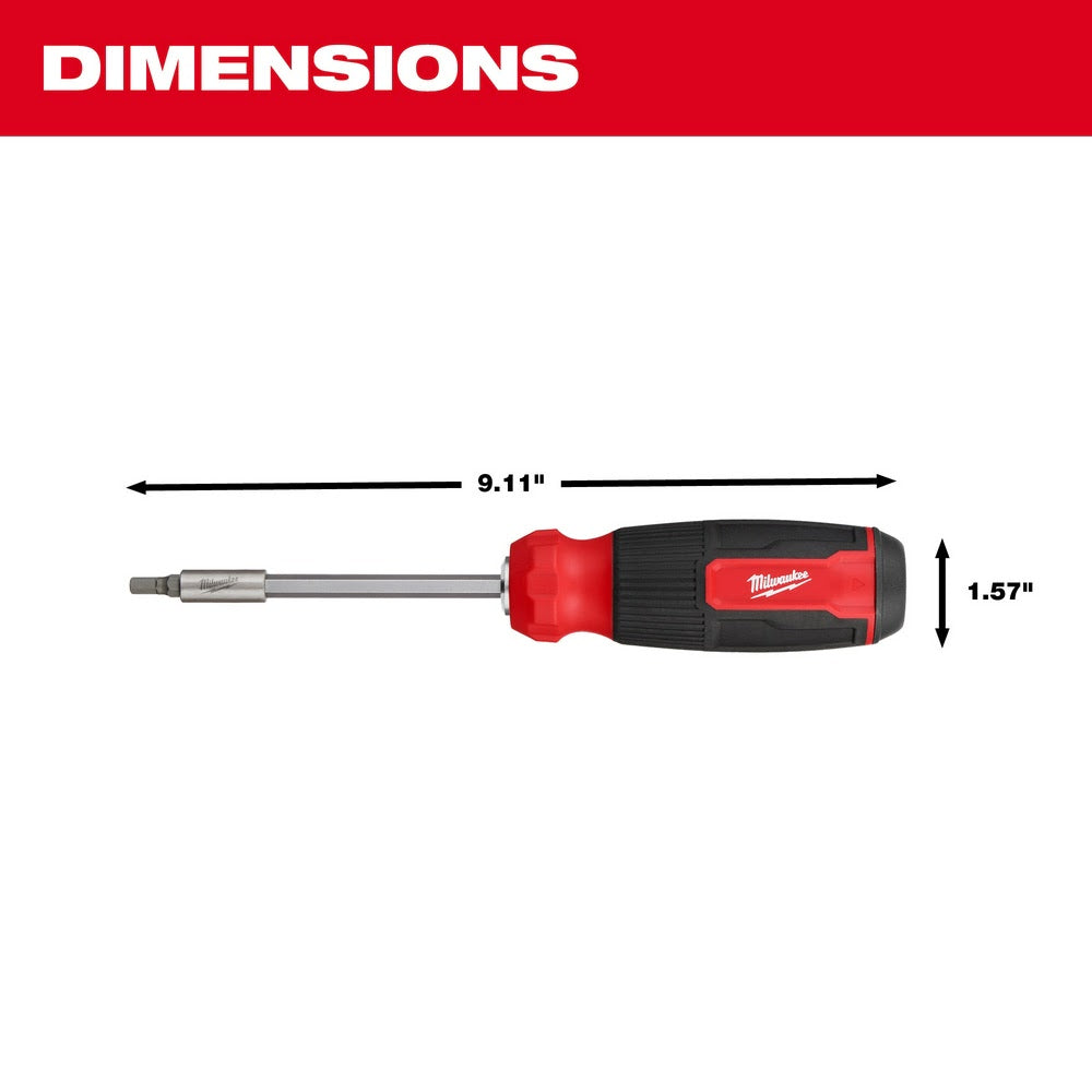 Milwaukee 48-22-2908 14-in-1 Hex Multi-Bit Screwdriver - 3