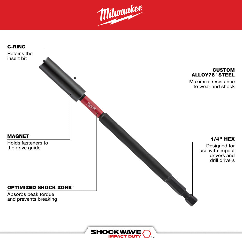 Milwaukee 48-22-2915 14-in-1 Multi-Bit Screwdriver W/ SHOCKWAVE Impact Duty Bits - 4