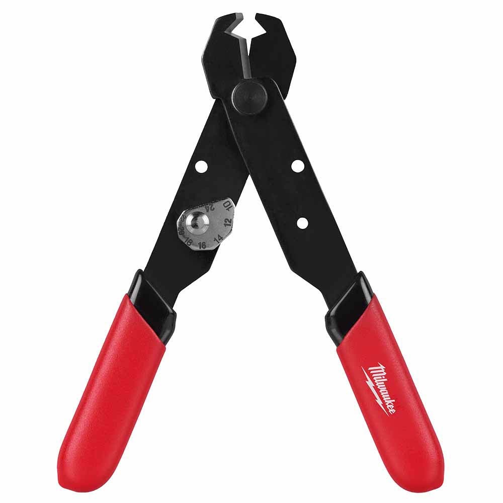 Milwaukee 48-22-3040 12-24 AWG Adjustable Compact Wire Stripper & Cutter - 6