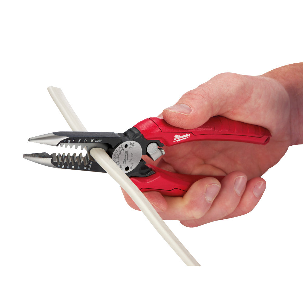 Milwaukee 48-22-3079 8GA - 20GA 6 IN 1 Combination Wire Pliers - 5