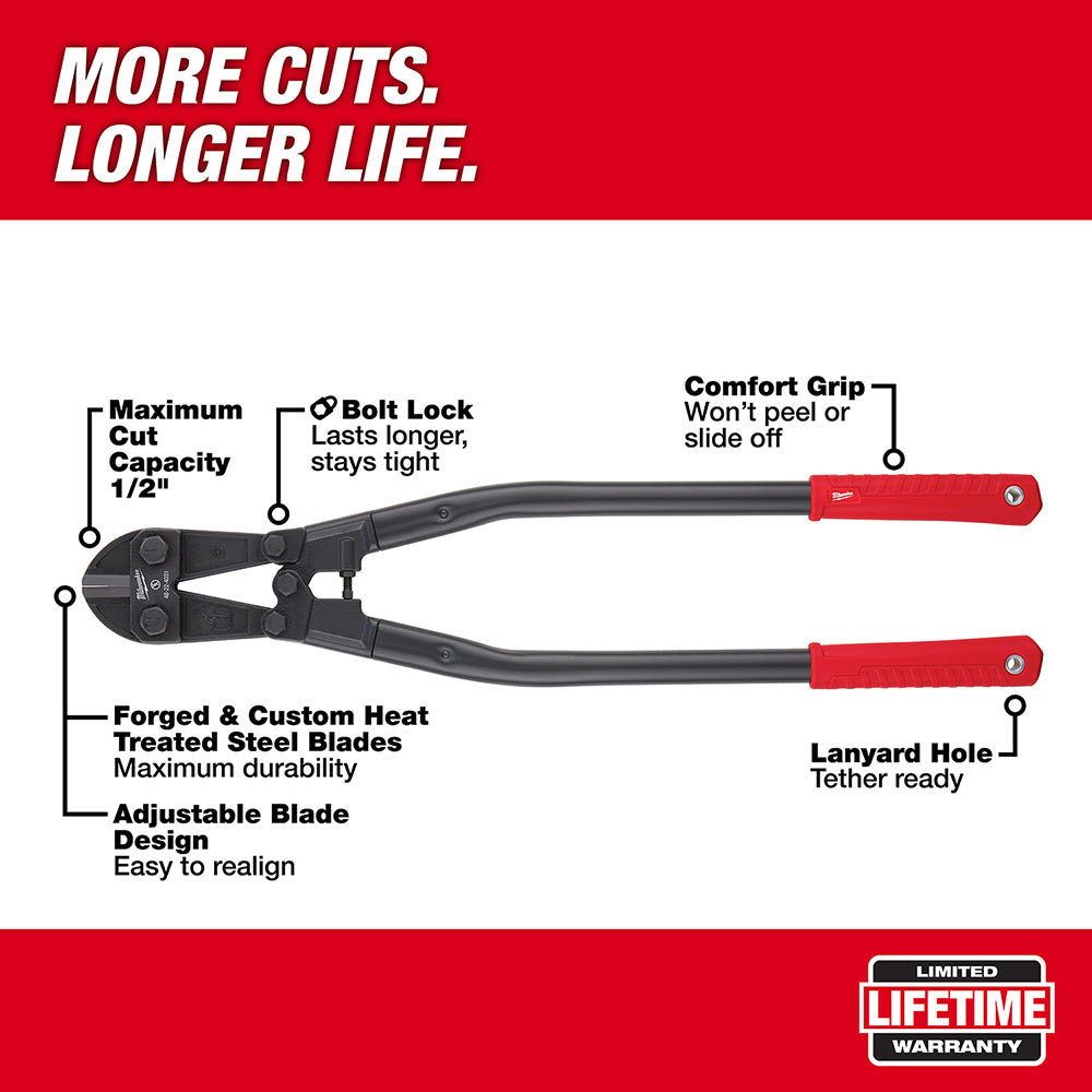 Milwaukee 48-22-4031 30" Bolt Cutter - 2