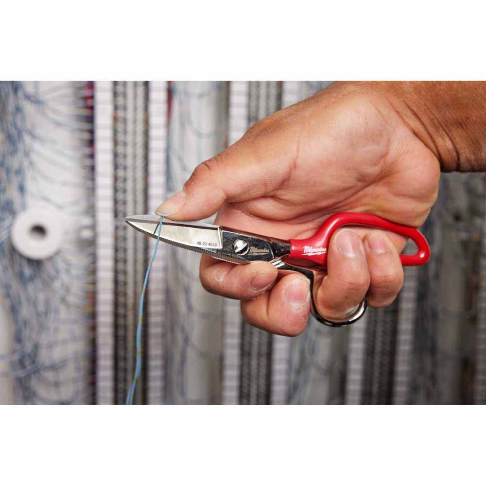 Milwaukee 48-22-4049 Electrician Scissors with Extended Handle - 7