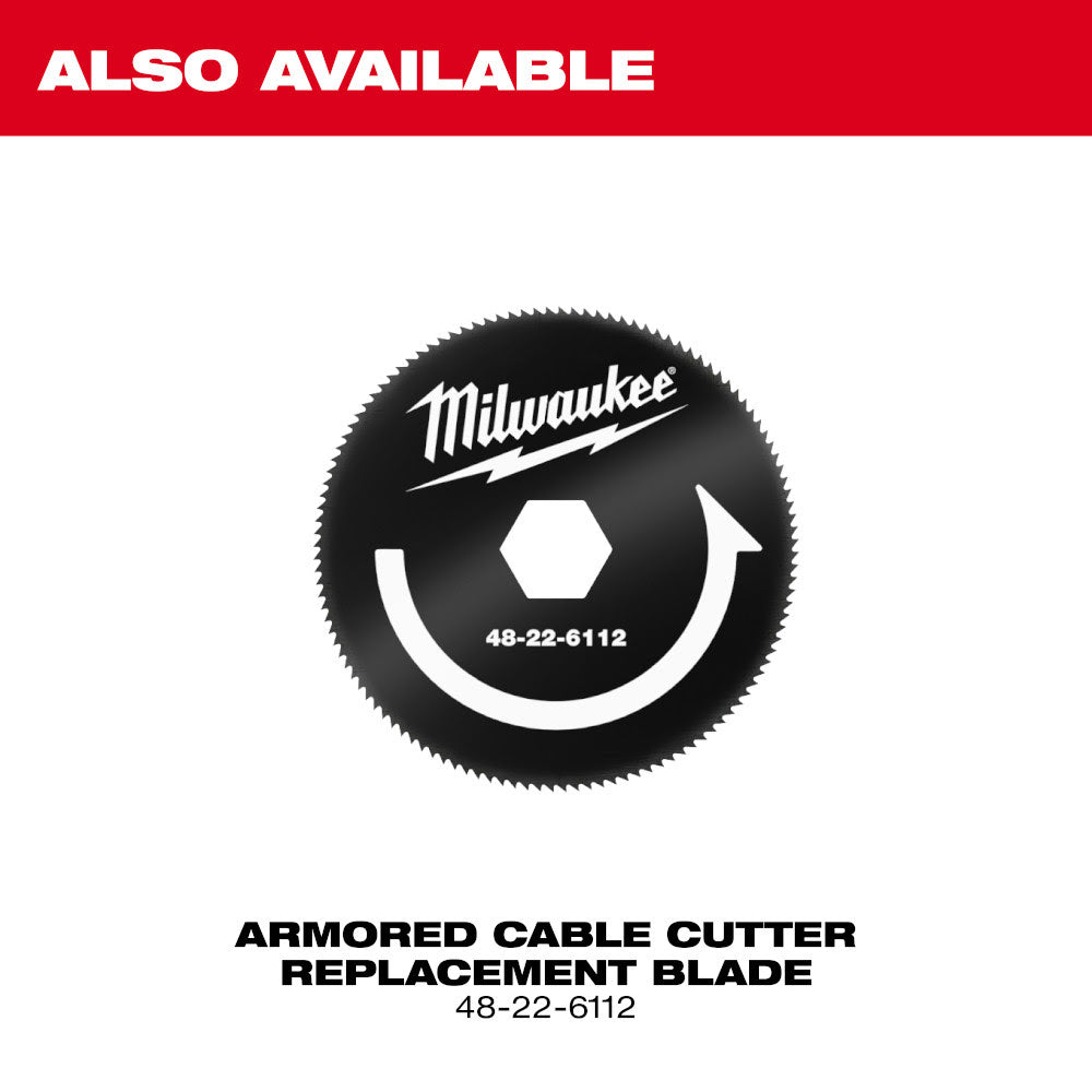 Milwaukee 48-22-6111 Armored Cable Cutter - 4