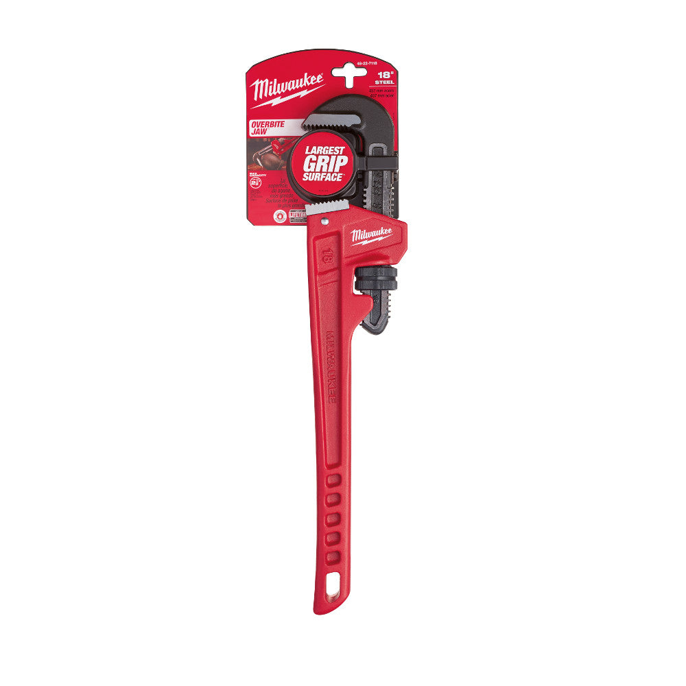 Milwaukee 48-22-7118 18" Steel Pipe Wrench - 2