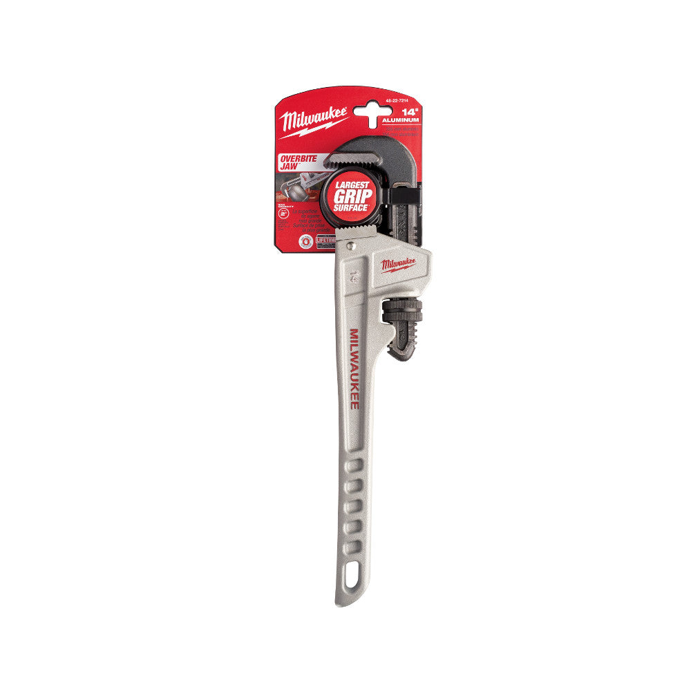 Milwaukee 48-22-7214 14" Aluminum Pipe Wrench - 2