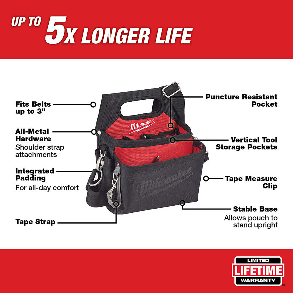 Milwaukee 48-22-8112 Electricians Work Pouch with Quick Adjust Belt - 3