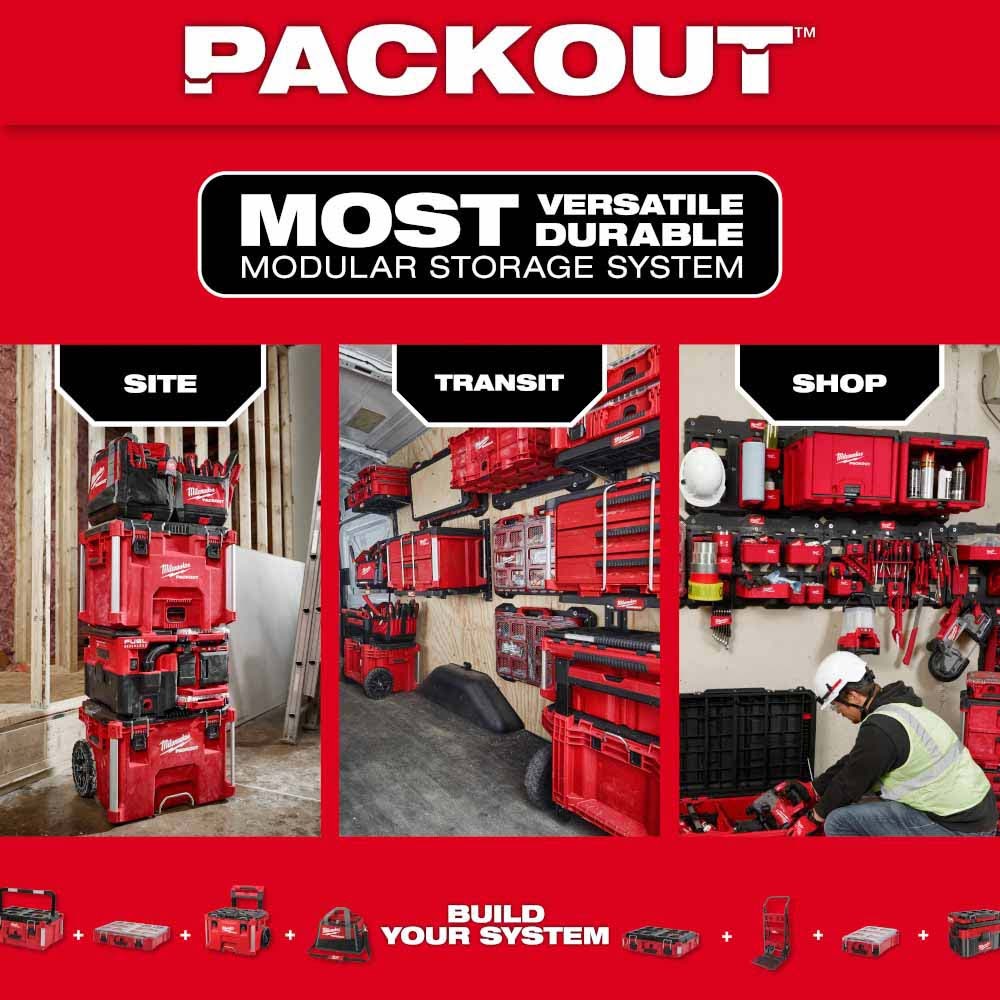 Milwaukee 48-22-8303 PACKOUT Structured Backpack - 10