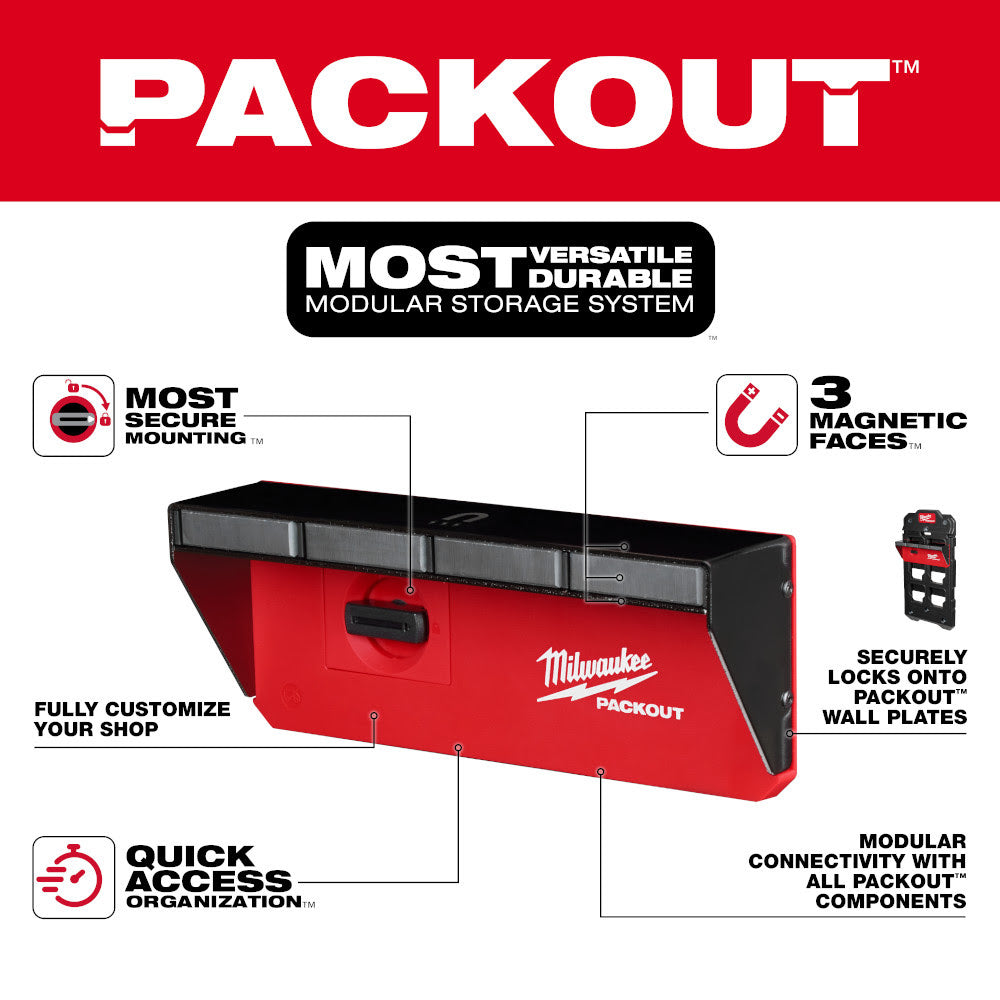 Milwaukee 48-22-8346 PACKOUT Magnetic Rack - 2