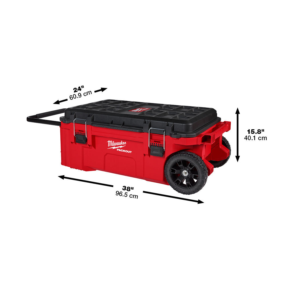 Milwaukee 48-22-8428 PACKOUT™ Rolling Tool Chest - 9