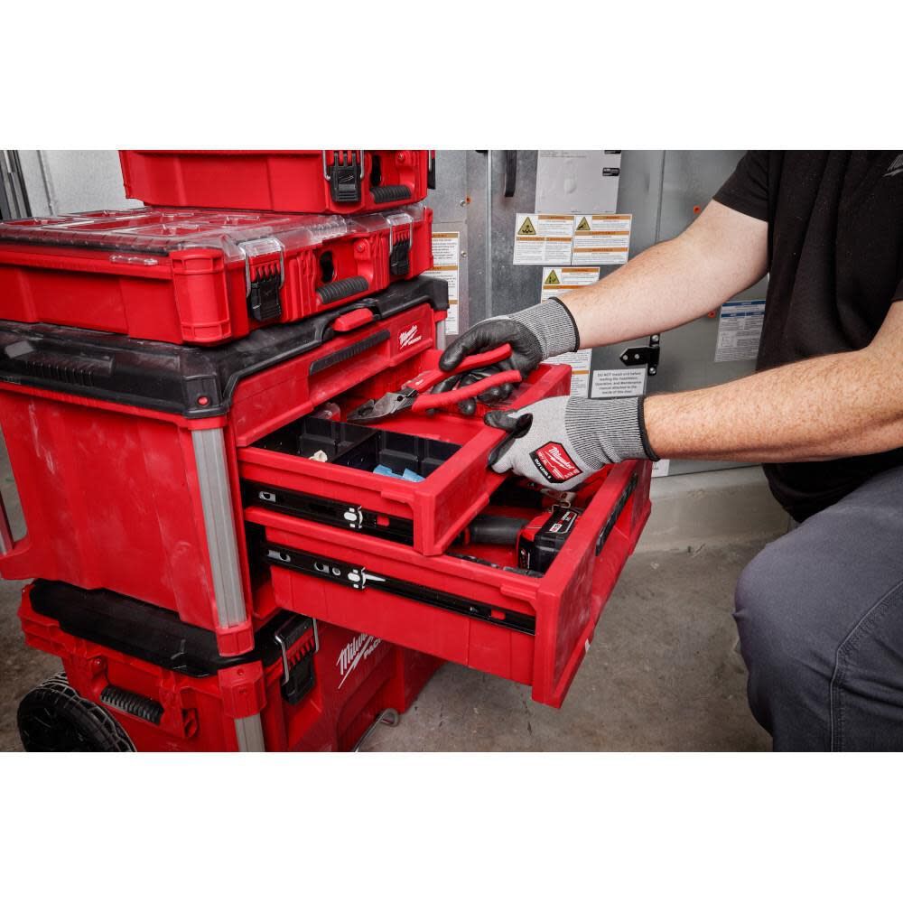 Milwaukee 48-22-8447 PACKOUT Multi-Depth 3-Drawer Tool Box - 10