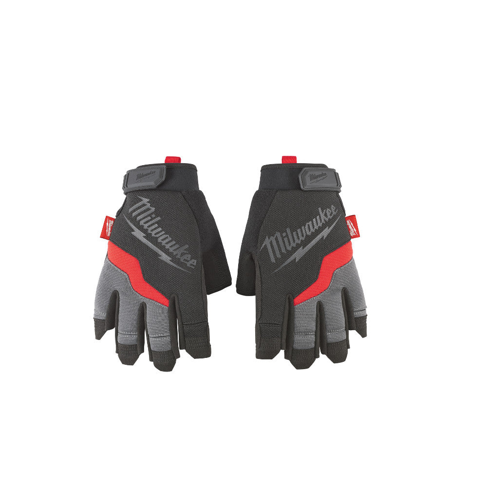 Milwaukee 48-22-8742 Fingerless Work Gloves -Large