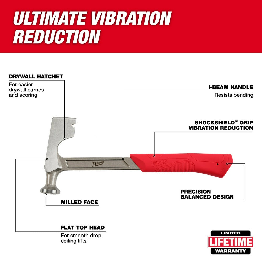 Milwaukee 48-22-9060 15oz Drywall Hammer - 2