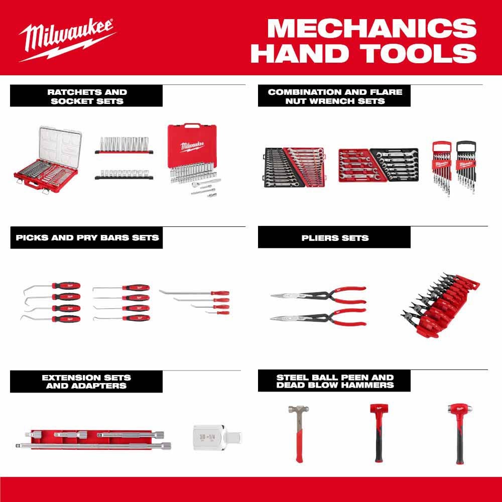 Milwaukee 48-22-9484 15pc SAE Combination Wrench Set with PACKOUT Compact Organizer - 8