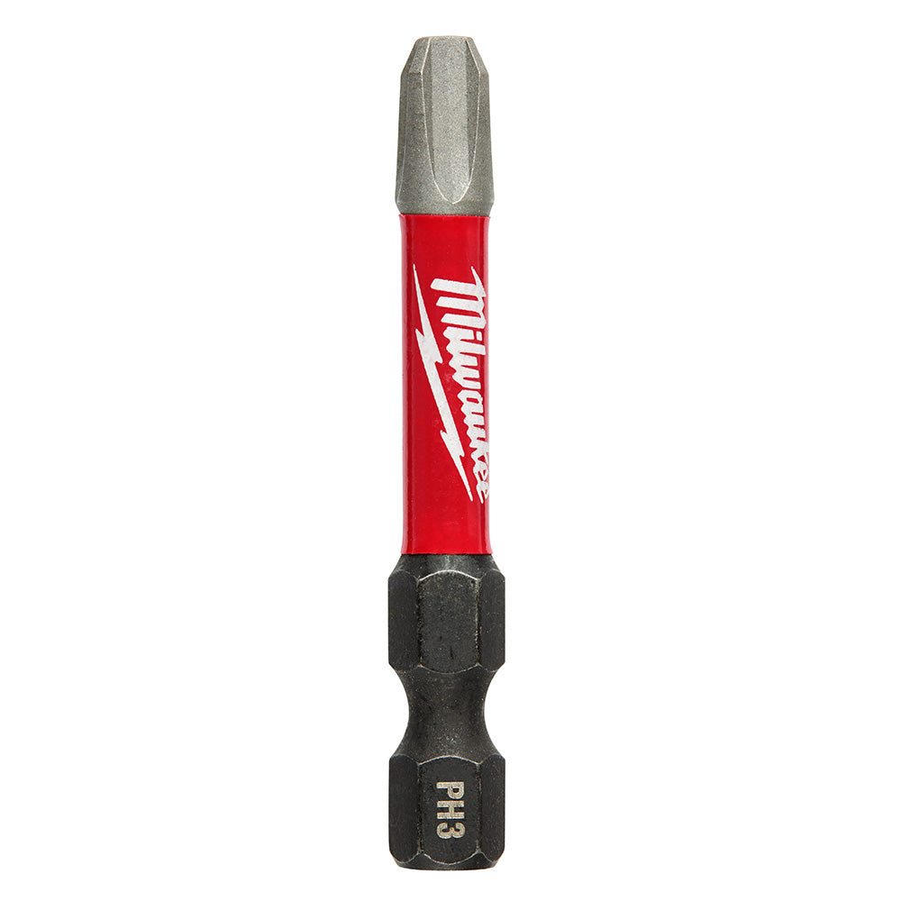 Milwaukee 48-32-4163 SHOCKWAVE™ 2 in. Impact Phillips #3 Power Bit (25 Pack)