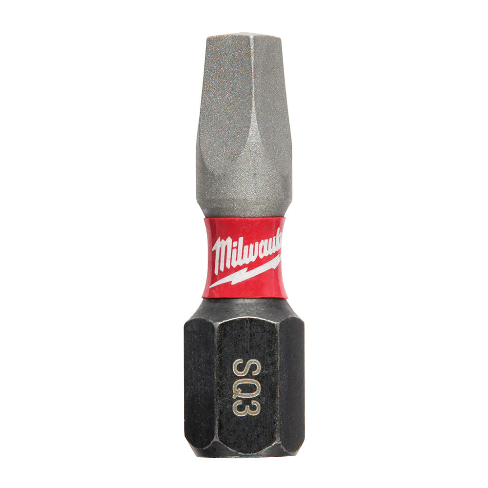 Milwaukee 48-32-4423 SHOCKWAVE 1" SQ3 Impact Bit 2PK - 2