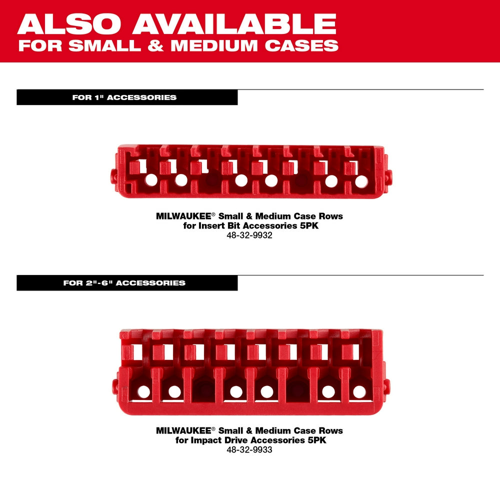 Milwaukee 48-32-9921 Customizable Medium Case for Impact Driver Accessories - 5