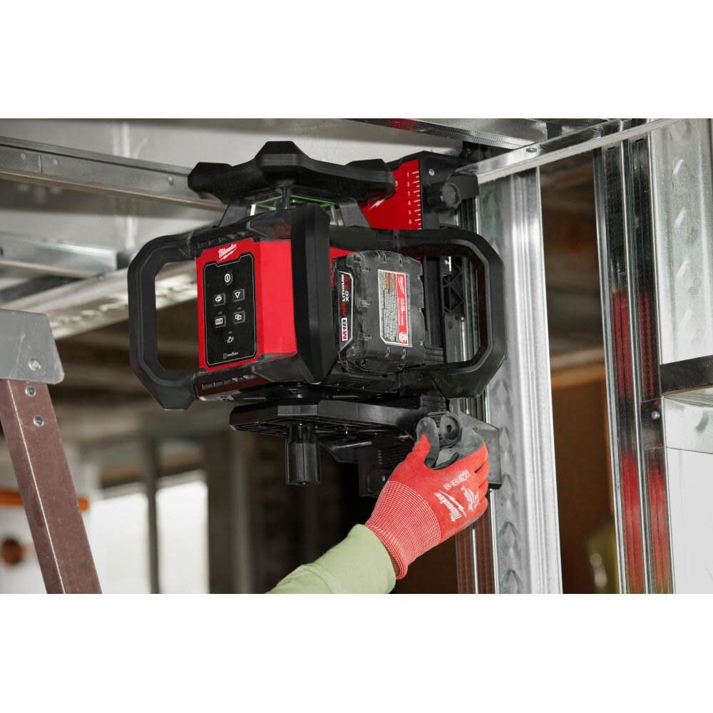 Milwaukee 48-35-3702 Rotary Laser Wall Mount - 9