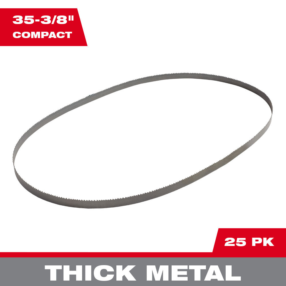 Milwaukee 48-39-0506 10 TPI Compact Band Saw Blades 25-Pack - 3