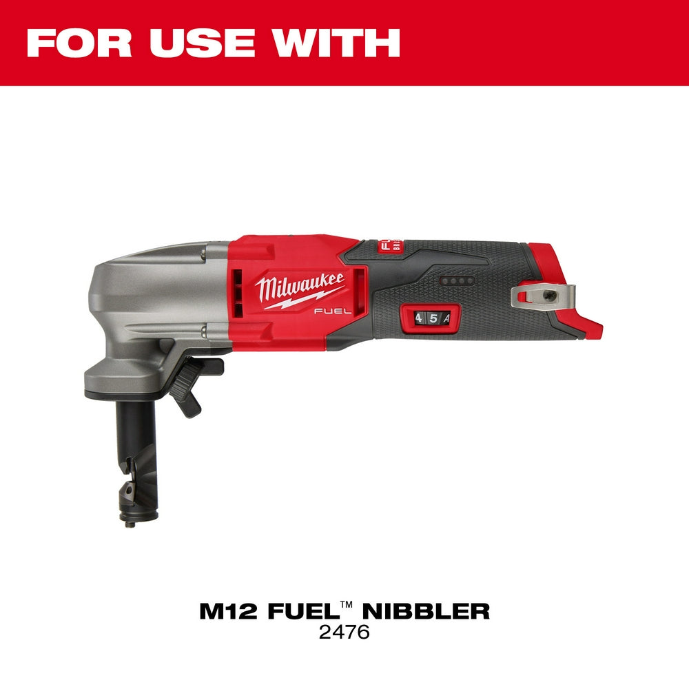 Milwaukee 48-44-0272 M12 FUEL 16 Ga Nibbler Punch & Die Set - 3