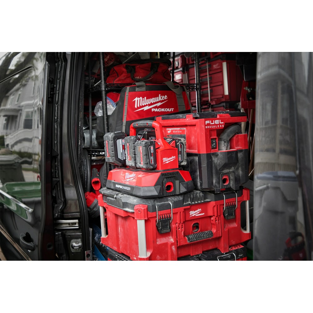 Milwaukee 48-59-1809 M18 PACKOUT Six Bay Rapid Charger - 8