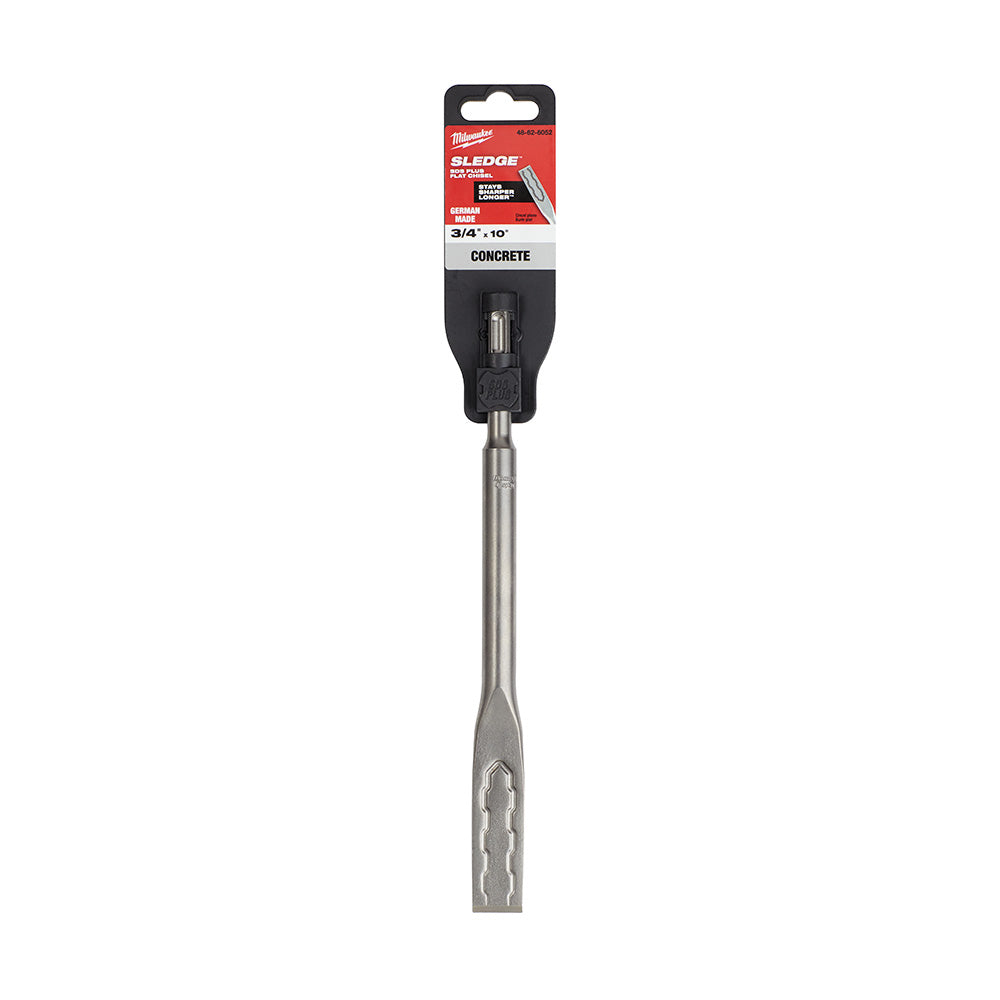 Milwaukee 48-62-6052 SDS-PLUS Self Sharpening 3/4" x 10" Flat Chisel Bit - 5