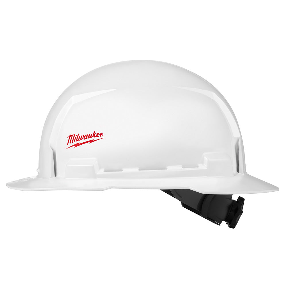 Milwaukee 48-73-1031 Full Brim Hard Hat with BOLT Accessories 
– Type 1 Class E (Small Logo)