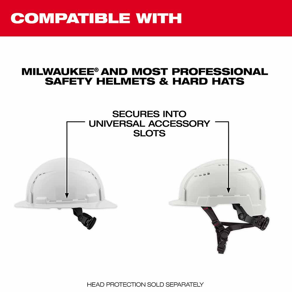 Milwaukee 48-73-1072 Bolt Sun Visor with Sunshade - 9