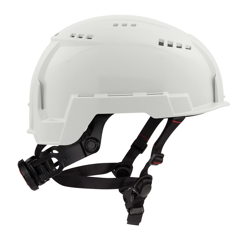 Milwaukee 48-73-1300 BOLT White Safety Helmet (USA) - Type 2, Class C, Vented - 6