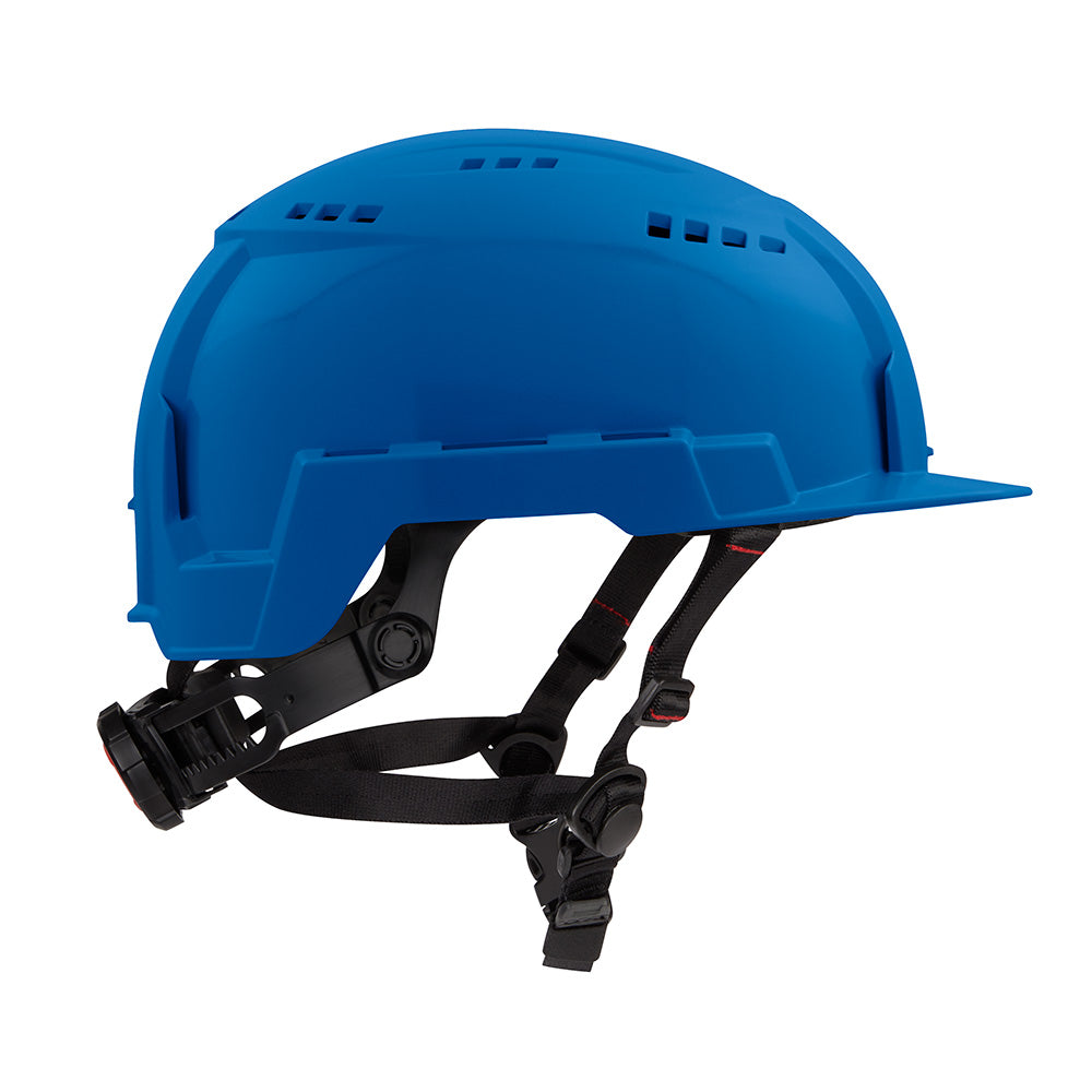 Milwaukee 48-73-1324 BOLT Blue Front Brim Safety Helmet (USA) - Type 2, Class C, Vented - 6