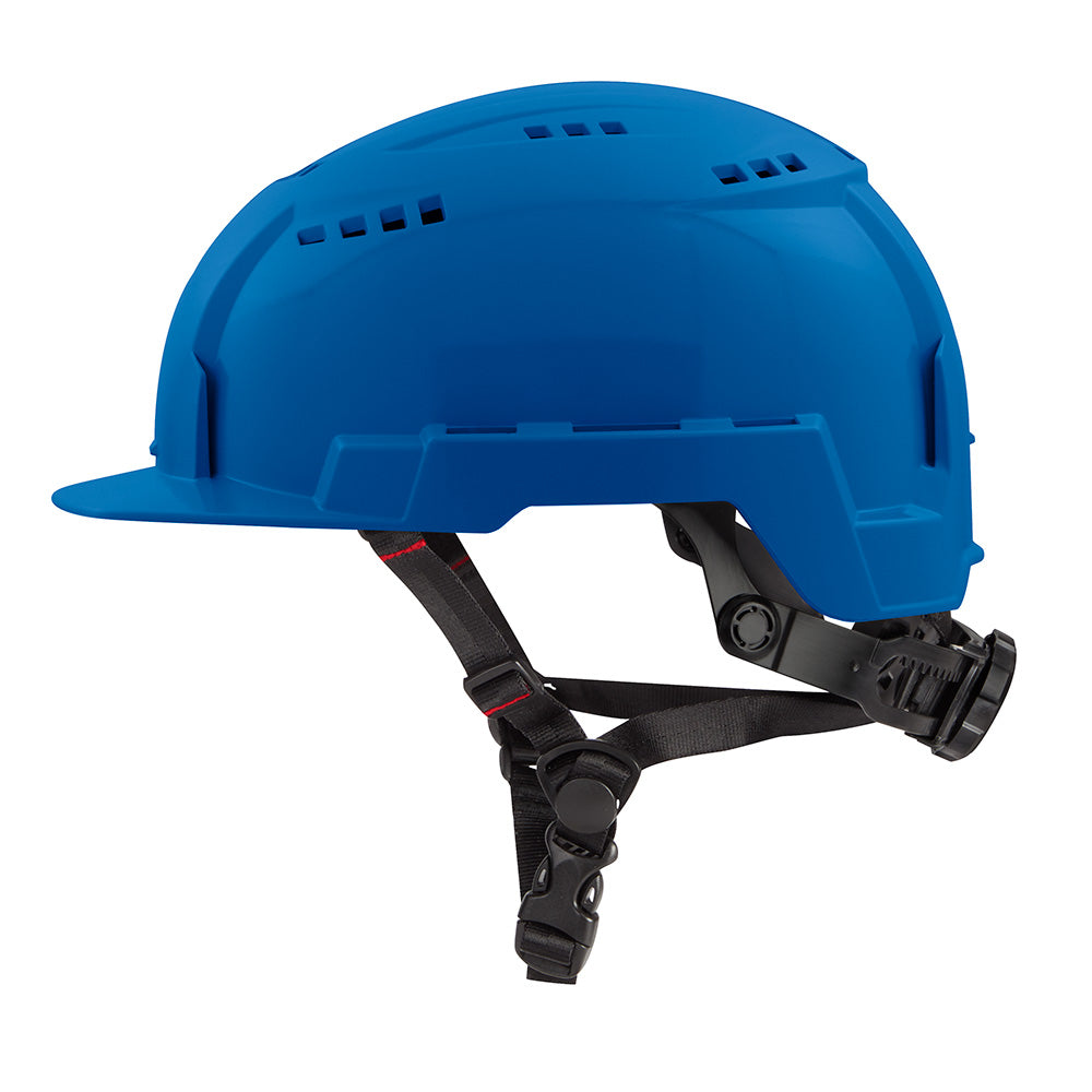 Milwaukee 48-73-1324 BOLT Blue Front Brim Safety Helmet (USA) - Type 2, Class C, Vented - 7