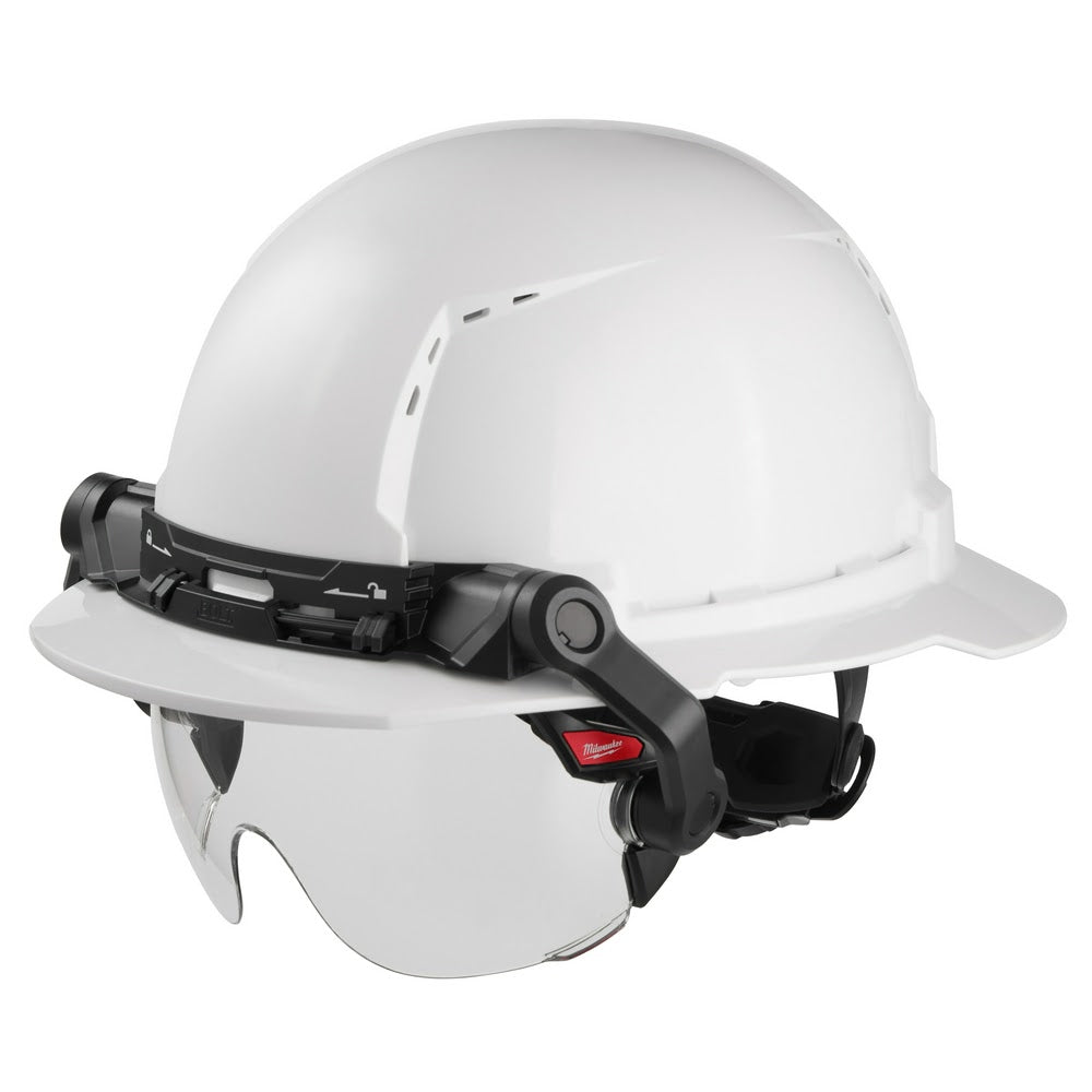 Milwaukee 48-73-1410 BOLT Eye Visor / Face Shield - Clear Dual Coat Lens (Compatible with Milwaukee Safety Helmets & Hard Hats) - 3