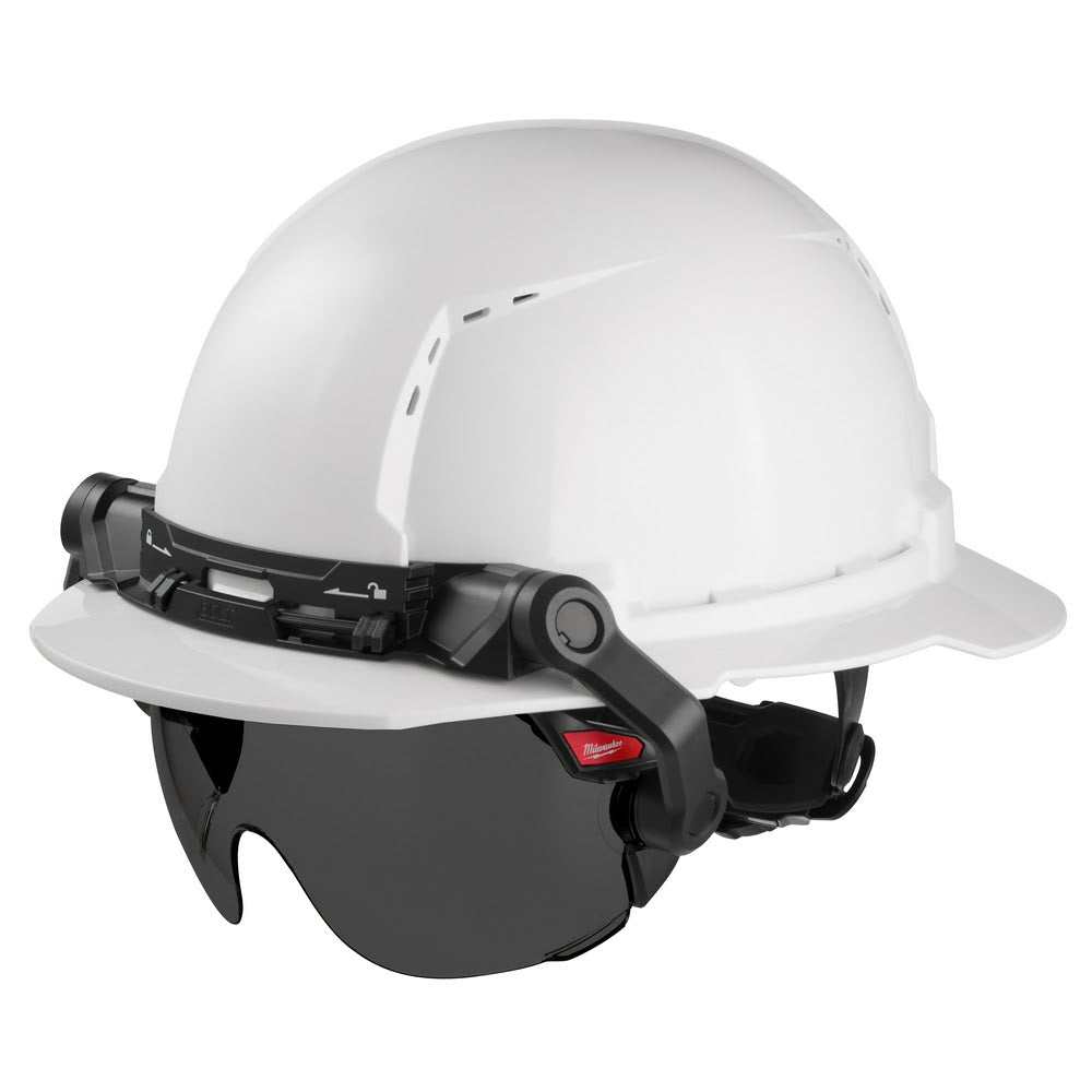 Milwaukee 48-73-1415 BOLT Eye Visor - Tinted Dual Coat Lens (Compatible with Milwaukee Safety Helmets & Hard Hats) - 3