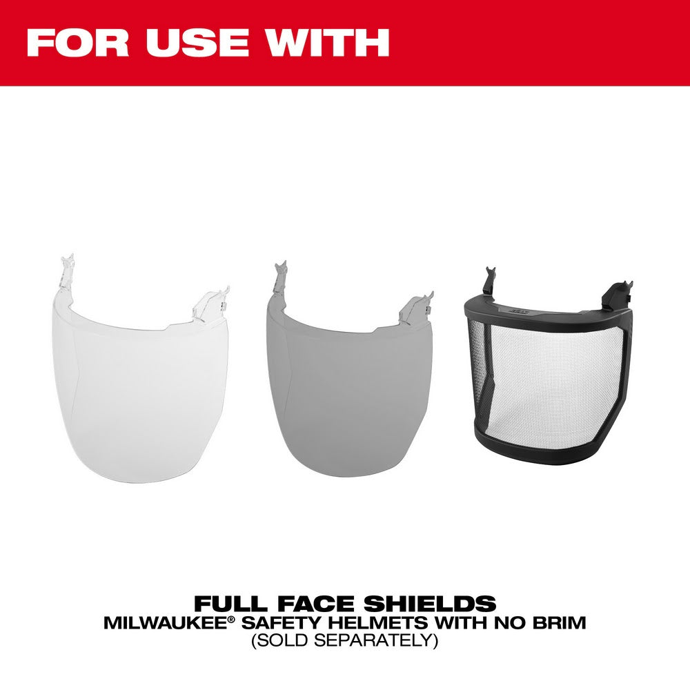 Milwaukee 48-73-1449 BOLT Full Face Shield Mount Replacement  (No Brim Helmet Only) - 3