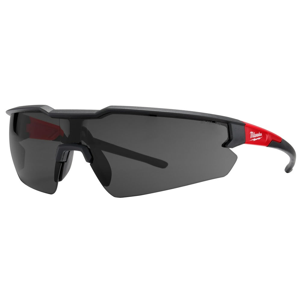 Milwaukee 48-73-2015 Safety Grey Tinted Glasses - Anti-Scratch Lenses