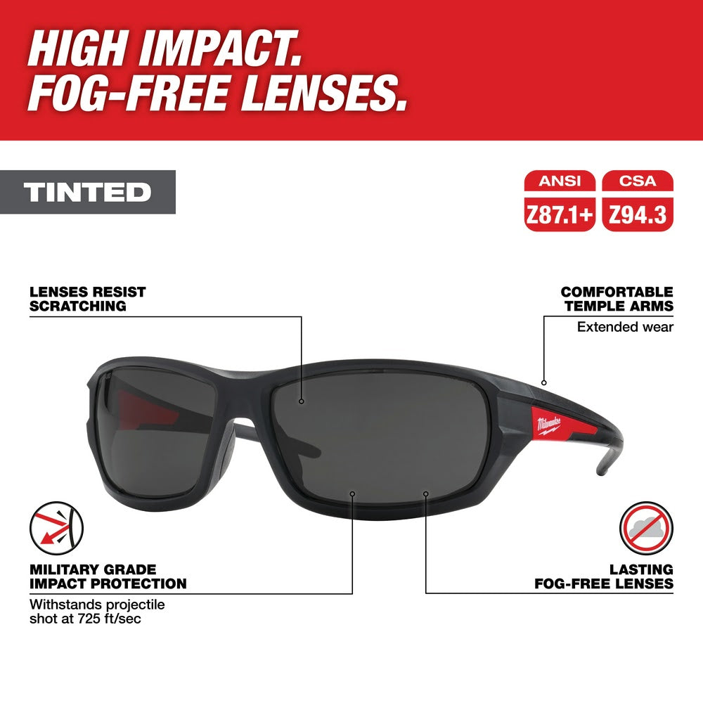 Milwaukee 48-73-2025 Tinted High Performance Safety Glasses - 2