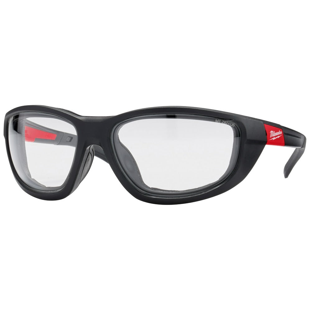 Milwaukee 48-73-2040 Clear High Performance Safety Glasses with Gasket