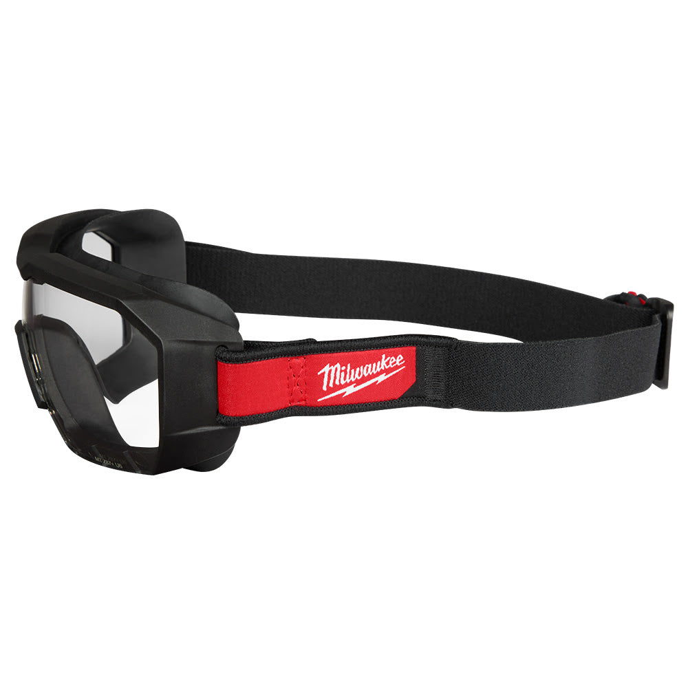 Milwaukee 48-73-2060 Vented Low-Profile Goggles - Clear Dual Coat Lens - 4