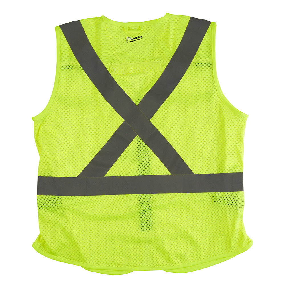 Milwaukee 48-73-5062 High Visibility Yellow Safety Vest - L/XL (CSA) - 2