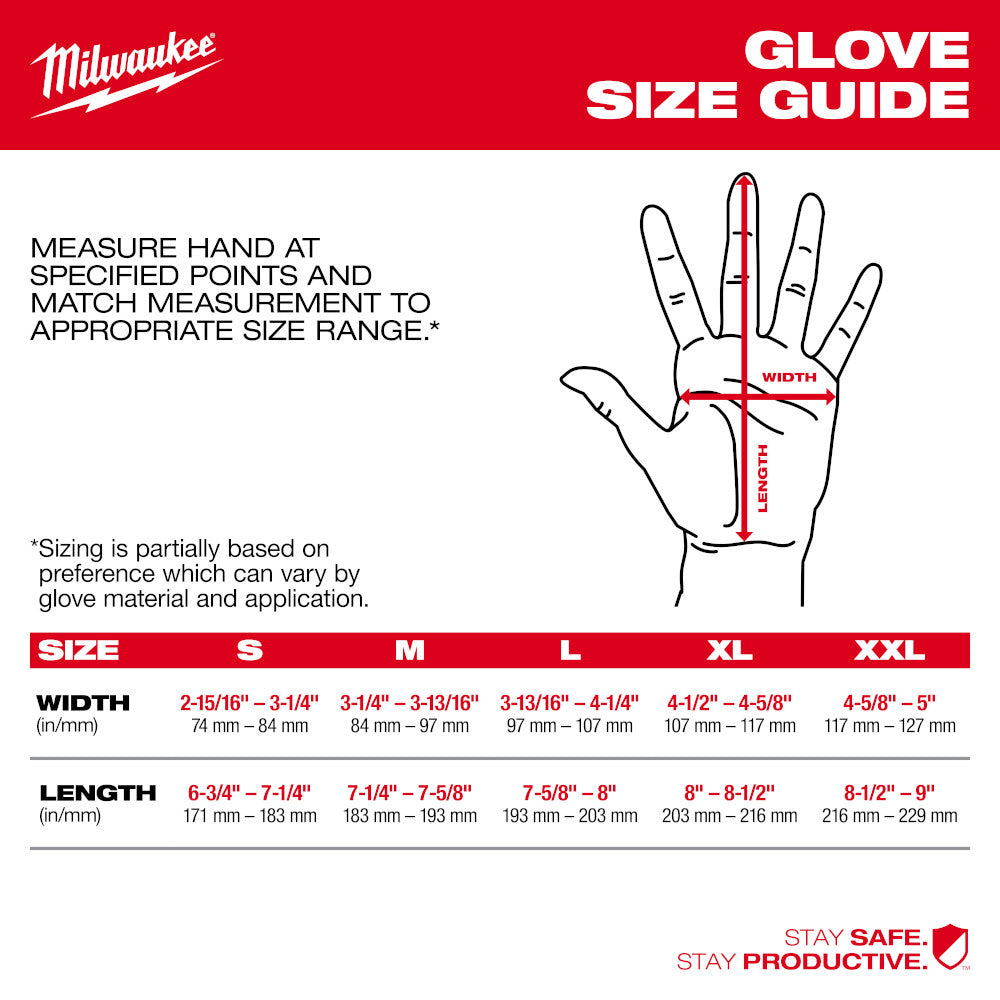 Milwaukee 48-73-8150 Impact Cut 5 Nitrile Dip Glove - S - 3