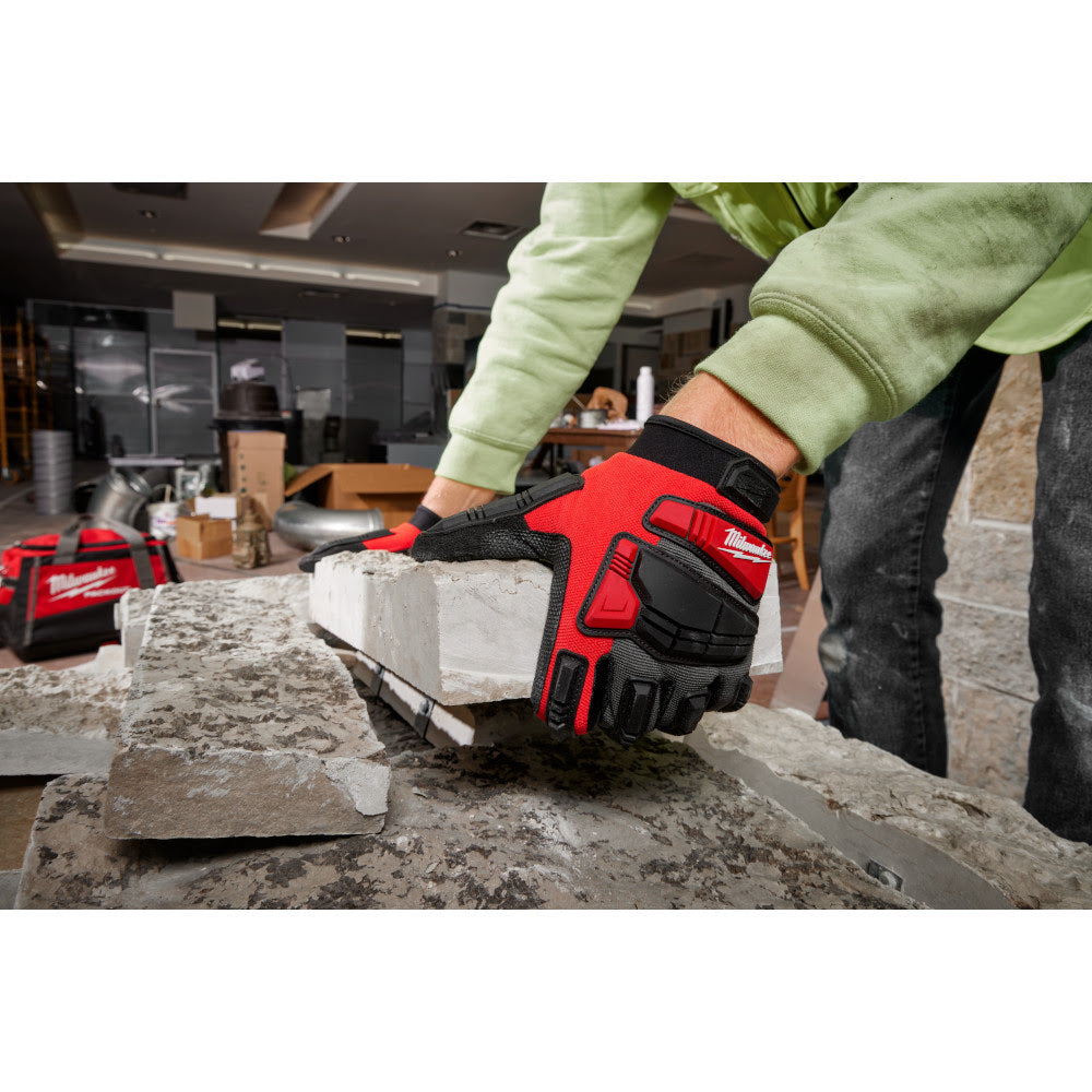 Milwaukee 48-73-8553 Impact Wrecking Work Glove - XL - 4