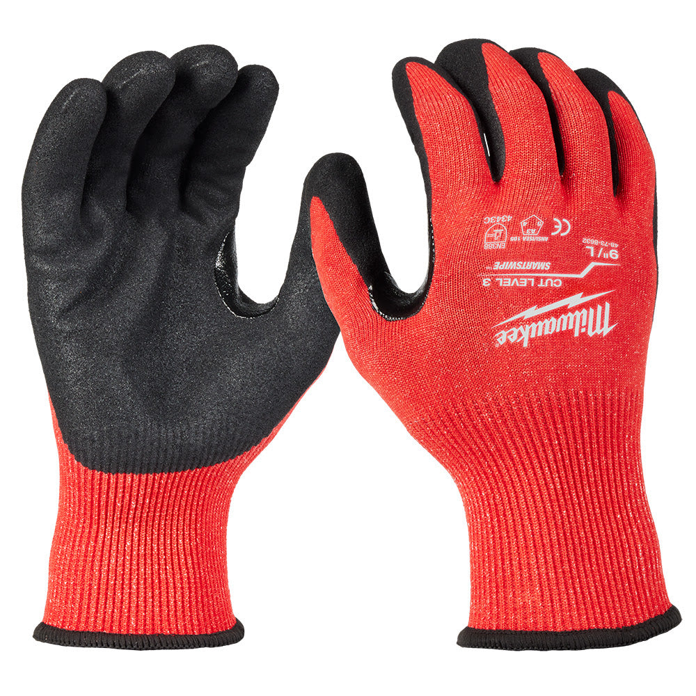 Milwaukee 48-73-8632E Cut Level 3 Nitrile Dipped Gloves - L