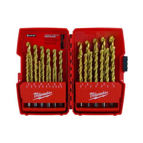 Milwaukee 48-89-0012 29-Piece Thunderbolt Titanium Drill Bit Set