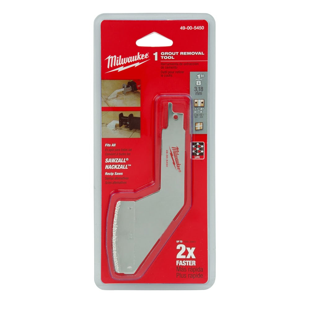 Milwaukee 49-00-5450 5"x 3.8" Steel Carbide Grout Removal Tool - 4